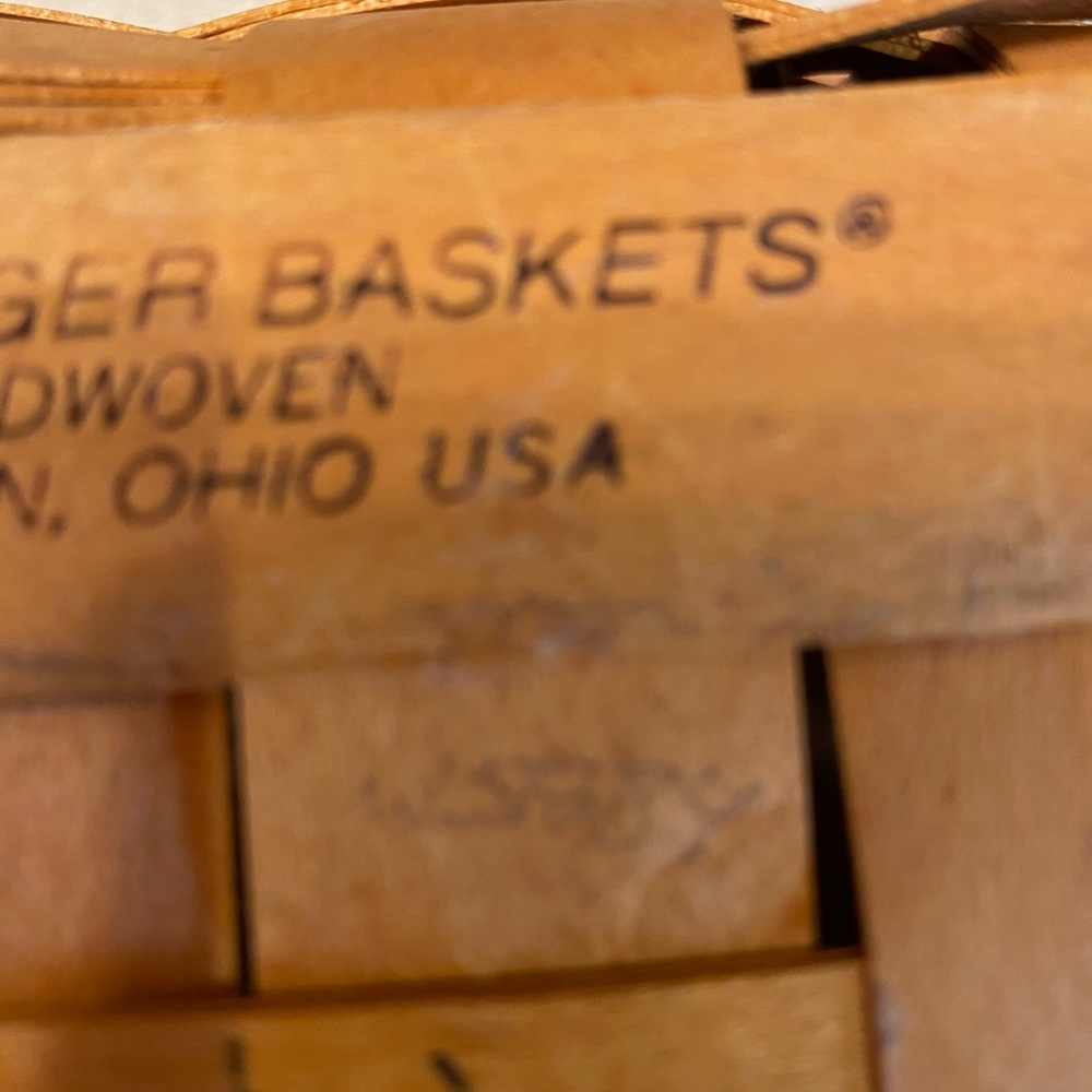 Longaberger basket - Picture 4 of 7